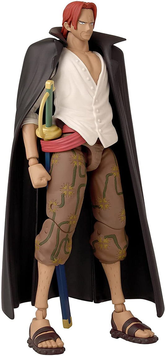 Shanks Figura Acción One Piece Anime Heroes Bandai 16 Cm