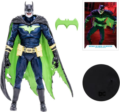 Batman Of Earth 22 Infected Figura De Acción Dark Nights: Metal Dc Multiverse Mcfarlane Toys 18 cm