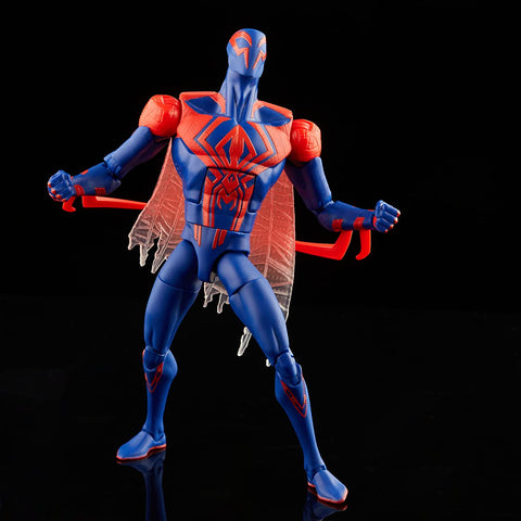Spiderman 2099 Figura de Acción Across The Spider Verse Marvel Legends Hasbro 17 Cm