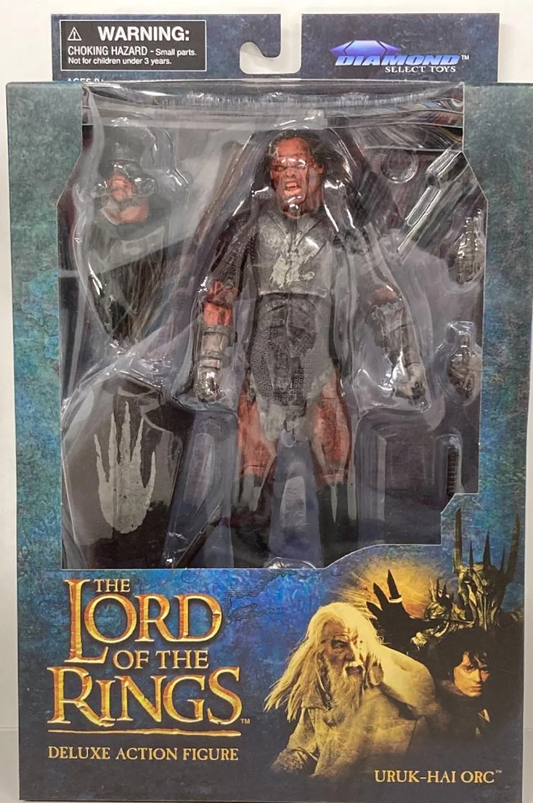 Uruk Hai Orc Figura De Acción The Lord Of The Rings Toys 18 Cm