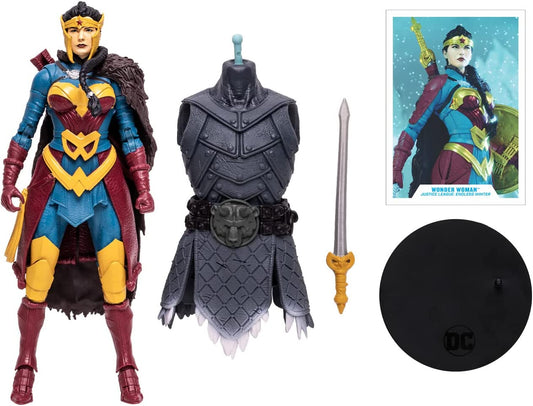 Wonder Woman Endless Winter Figura de Accion Dc Liga De La Justicia Mcfarlane Toys 18 Cm
