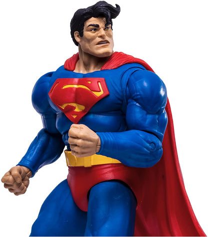 Superman Vs Batman Armored Figura de Acción DC Multiverse Mcfarlane Toys 18 Cm