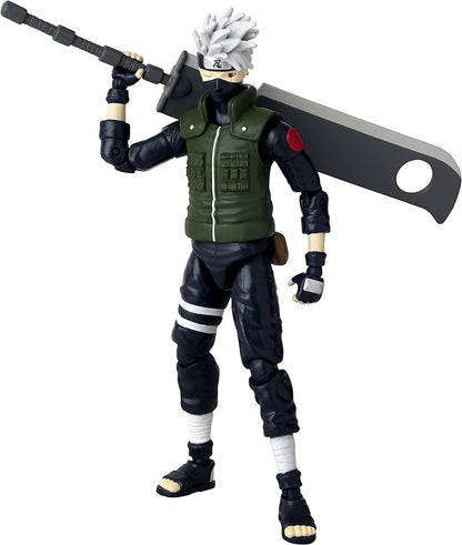Hatake Kakashi Figura de Acción Fourth Great Ninja War Naruto Shipudden Anime Heroes Bandai 16 Cm
