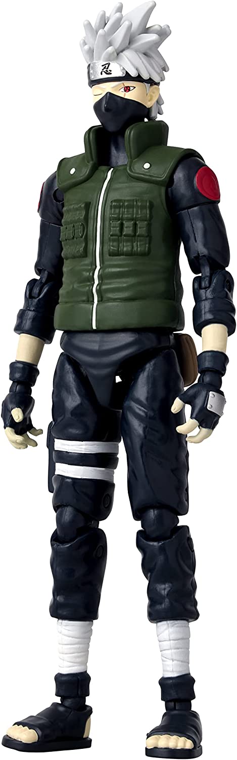 Hatake Kakashi Figura de Acción Fourth Great Ninja War Naruto Shipudden Anime Heroes Bandai 16 Cm