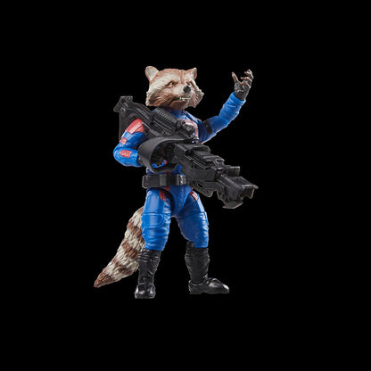 Rocket Figura De Acción Guardians Of The Galaxy Volume 3 Marvel Legends Hasbro 16 Cm BAF Cosmo