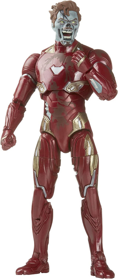 Zombie Iron Man Figura De Acción What If Marvel Legends Hasbro 16 Cm BAF Khonshu