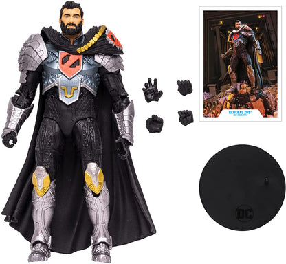General Zod Figura De Acción Superman Dc Multiverse Mcfarlane Toys 18 Cm