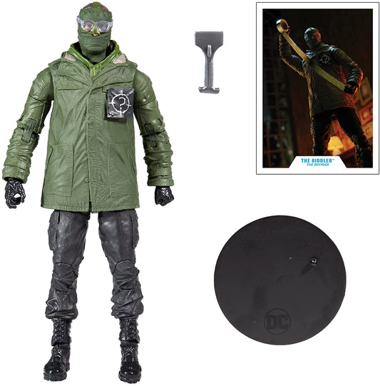The Riddler Figura De Acción The Batman Movie Dc Multiverse Mcfarlane Toys 18 cm