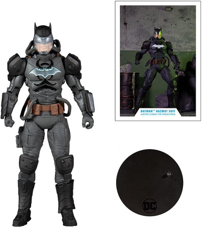 Batman Hazmat Figura De Acción Justice League : The Amazo Virus Dc Multiverse Mcfarlane Toys 18 cm