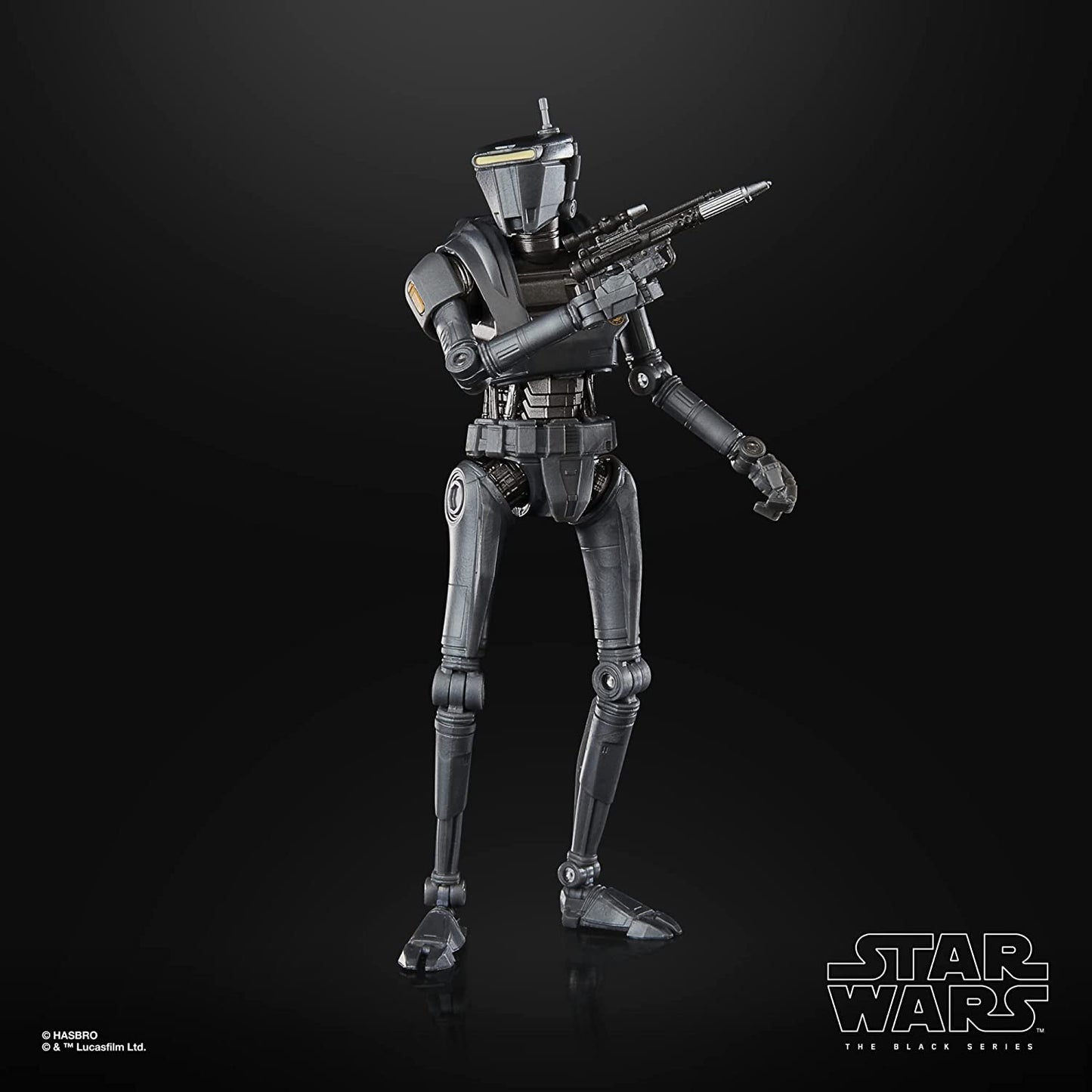 New Republic Security Droid Figura De Acción Star Wars Ther Mandalorian Black Series Hasbro 16 Cm