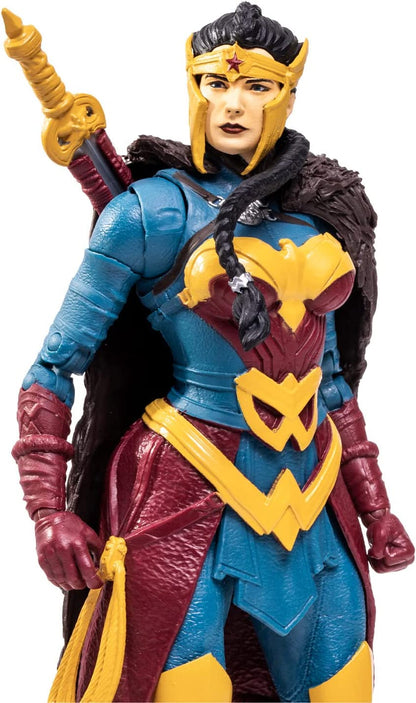 Wonder Woman Endless Winter Figura de Accion Dc Liga De La Justicia Mcfarlane Toys 18 Cm