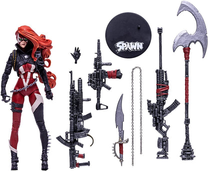 She Spawn Deluxe Set Figura de Acción Spawn McFarlane Toys 18 Cm
