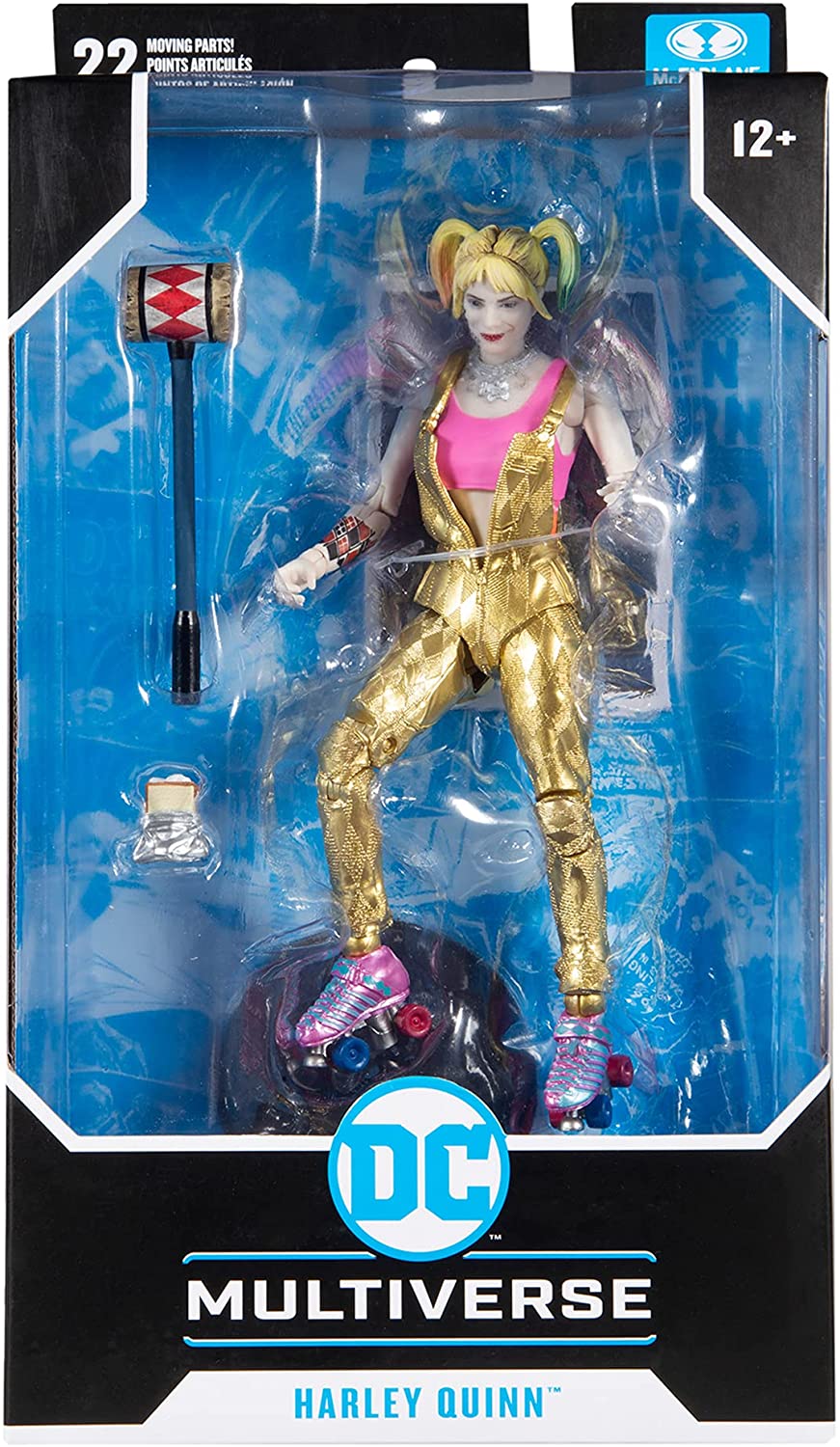 Harley Quinn Figura De Acción Birds Of Prey Dc Mcfarlane Toys 17 Cm