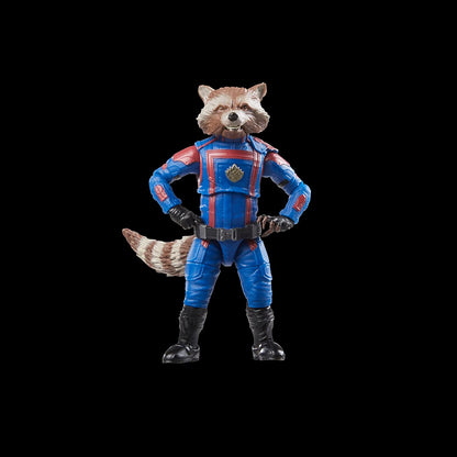 Rocket Figura De Acción Guardians Of The Galaxy Volume 3 Marvel Legends Hasbro 16 Cm BAF Cosmo