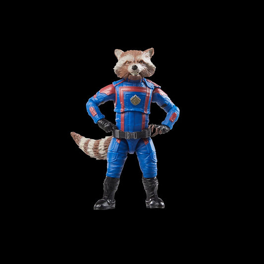 Rocket Figura De Acción Guardians Of The Galaxy Volume 3 Marvel Legends Hasbro 16 Cm BAF Cosmo