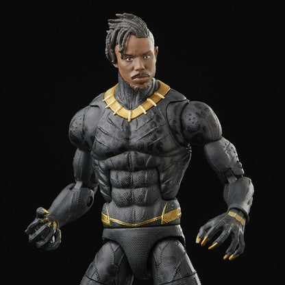 Black Panther Killmonger Figura De Acción Legacy Marvel Legends Hasbro 16 Cm