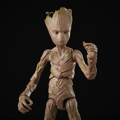 Groot Figura De Acción Thor Love and Thunder Marvel Legends Hasbro 16 Cm Baf Korg