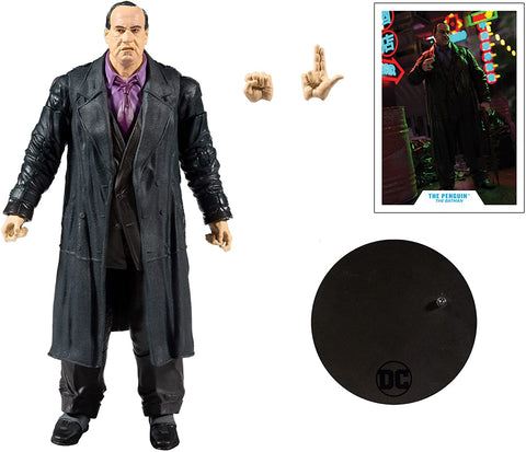 The Penguin Figura De Acción The Batman Movie Dc Multiverse Mcfarlane Toys 18 cm