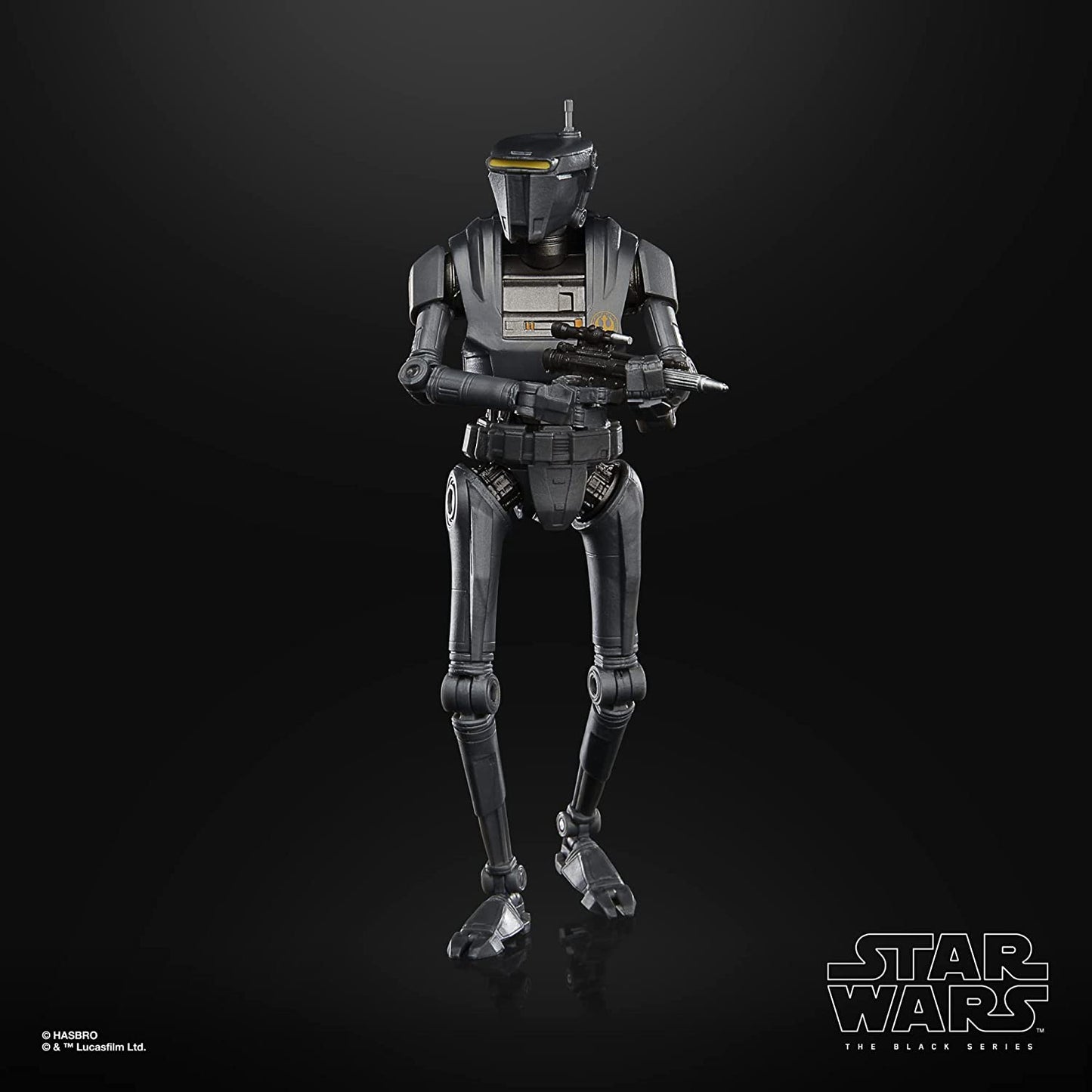 New Republic Security Droid Figura De Acción Star Wars Ther Mandalorian Black Series Hasbro 16 Cm