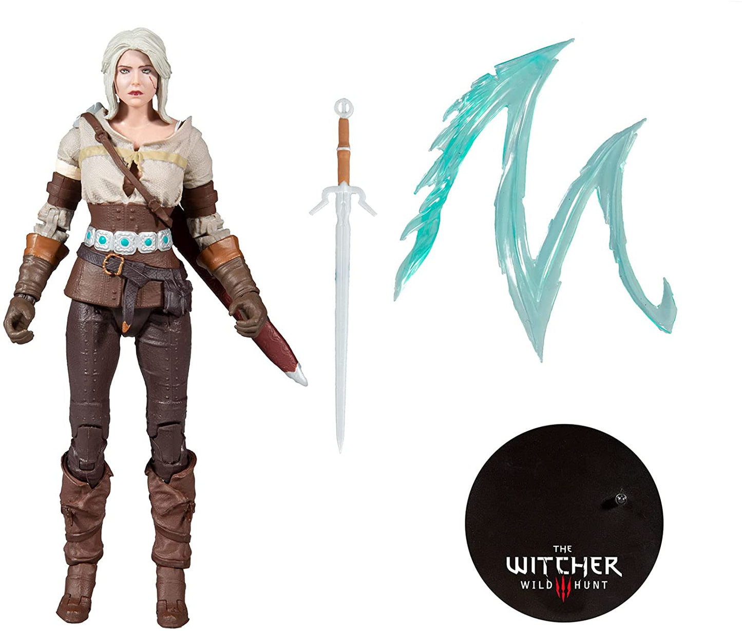 Ciri The Witcher Geralt Figura De Acción Mcfarlane Toys 18 Cm