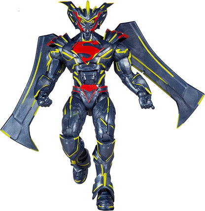 Superman Energized Armor Figura de Acción Energized Unchained Armor Dc Multiverse Mcfarlane Toys 19 Cm