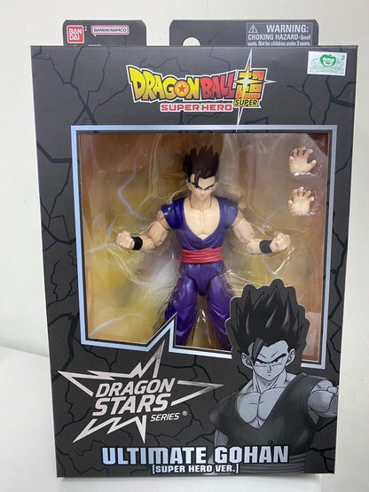 Ultimate Gohan Super Hero Figura De Acción Dragon Ball Super Hero Dragon Stars Bandai 16 Cm