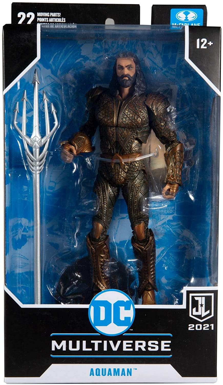 Aquaman Figura De Acción Justice League Dc Mcfarlane Toys 19 Cm