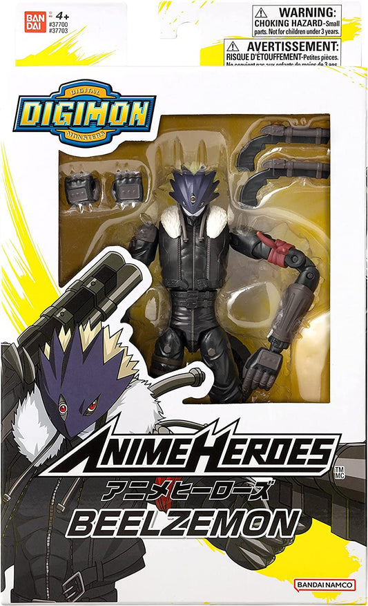 Beelzemon Figura de Acción Digimon Anime Heroes Bandai 16 Cm