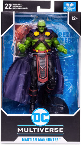 Martian Manhunter Figura DC Rebirth Dc Multiverse Mcfarlane Toys 18 cm