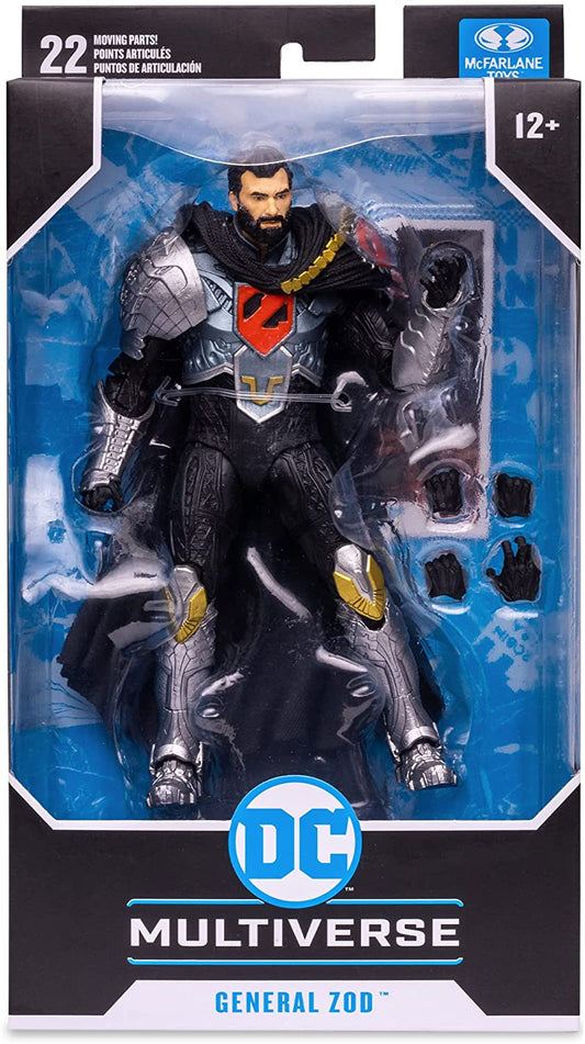 General Zod Figura De Acción Superman Dc Multiverse Mcfarlane Toys 18 Cm