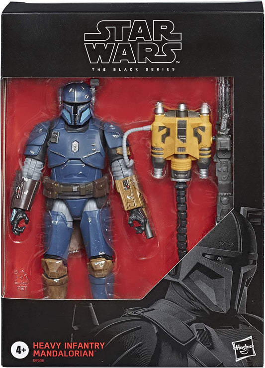 Heavy Infantry Mandalorian Figura De Acción The Mandalorian Star Wars The Black Series 16 Cm
