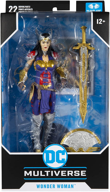 Wonder Woman Designed by Todd Mcfarlane Figura de Accion Dc Liga De La Justicia Mcfarlane Toys 18 Cm