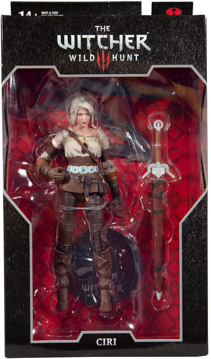 Ciri The Witcher Geralt Figura De Acción Mcfarlane Toys 18 Cm