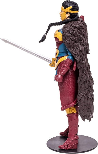 Wonder Woman Endless Winter Figura de Accion Dc Liga De La Justicia Mcfarlane Toys 18 Cm