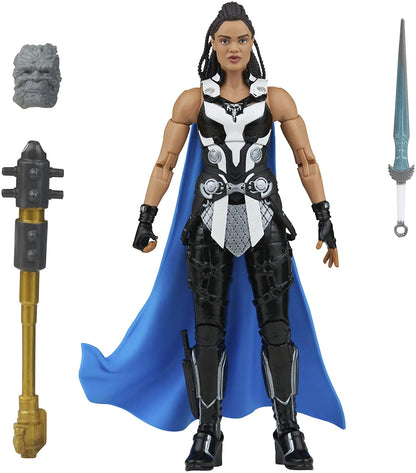 King Valkyria Figura De Acción Thor Love and Thunder Marvel Legends Hasbro 16 Cm Baf Korg