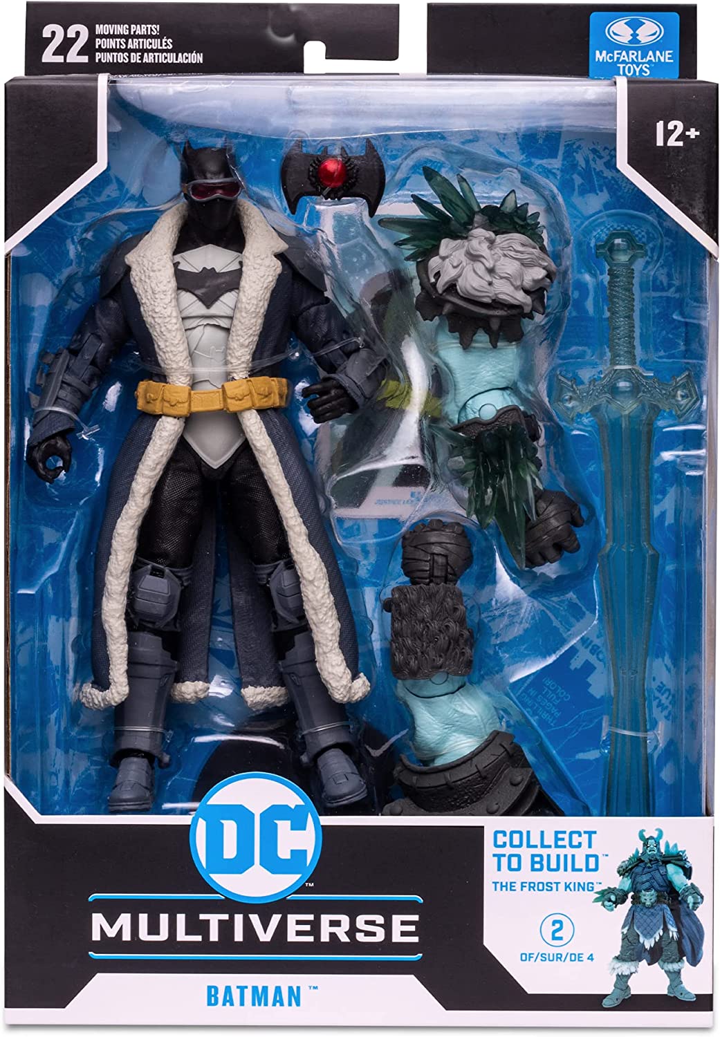 Batman Figura De Acción Endless Winter Dc Multiverse Mcfarlane Toys 18 cm BAF Frost King