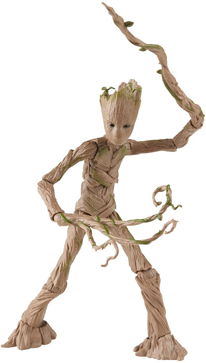 Groot Figura De Acción Thor Love and Thunder Marvel Legends Hasbro 16 Cm Baf Korg