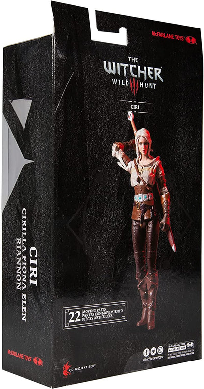 Ciri The Witcher Geralt Figura De Acción Mcfarlane Toys 18 Cm