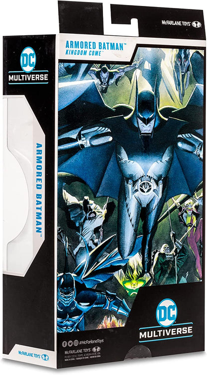 Batman Armored Figura De Acción Kingdom Come Dc Multiverse Mcfarlane Toys 18 cm