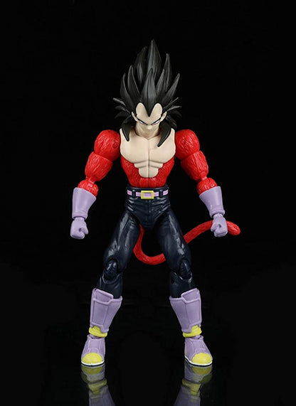 Vegeta Super Saiyan 4 Figura de acción Dragon Ball GT Dragon Stars Bandai 16 Cm