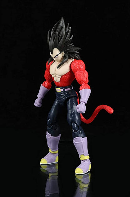 Vegeta Super Saiyan 4 Figura de acción Dragon Ball GT Dragon Stars Bandai 16 Cm