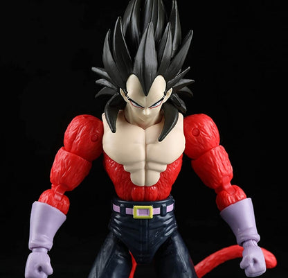 Vegeta Super Saiyan 4 Figura de acción Dragon Ball GT Dragon Stars Bandai 16 Cm