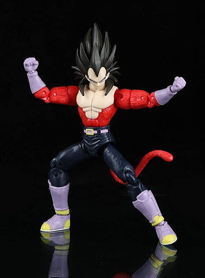 Vegeta Super Saiyan 4 Figura de acción Dragon Ball GT Dragon Stars Bandai 16 Cm