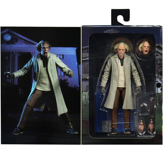 Doc Brown Figura De Acción Back To The Future Neca 18 Cm