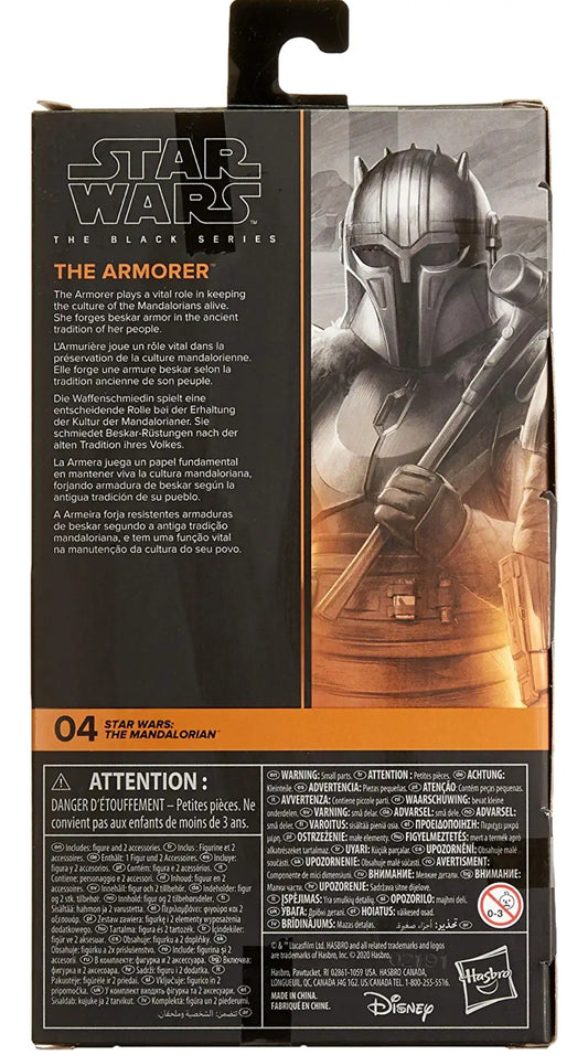 The Armorer Figura De Acción The Mandalorian Star Wars The Black Series 16 Cm