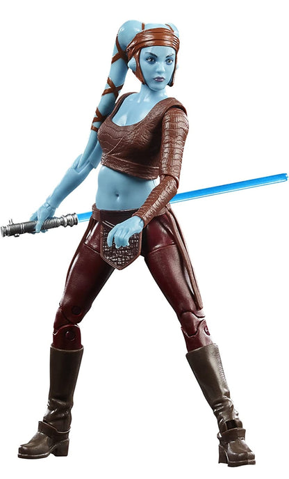 Aayla Secura Figura De Acción Star Wars Attack of the clones The Black Series Hasbro 15 Cm