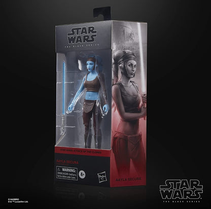 Aayla Secura Figura De Acción Star Wars Attack of the clones The Black Series Hasbro 15 Cm