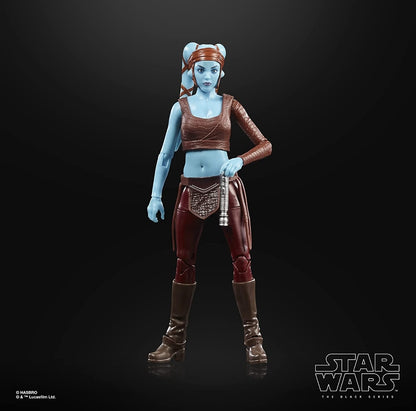Aayla Secura Figura De Acción Star Wars Attack of the clones The Black Series Hasbro 15 Cm